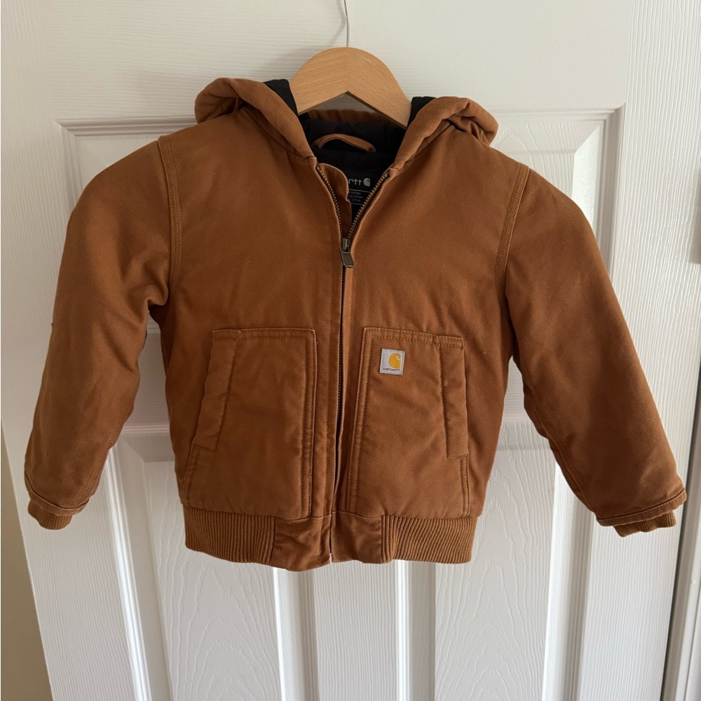 Carhartt Black Quilted Jacket